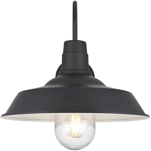 Rayan 1 Light 15 inch Black Outdoor Wall Sconce