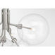 Contemporary LED 26.75 inch Brushed Nickel Chandelier Ceiling Light