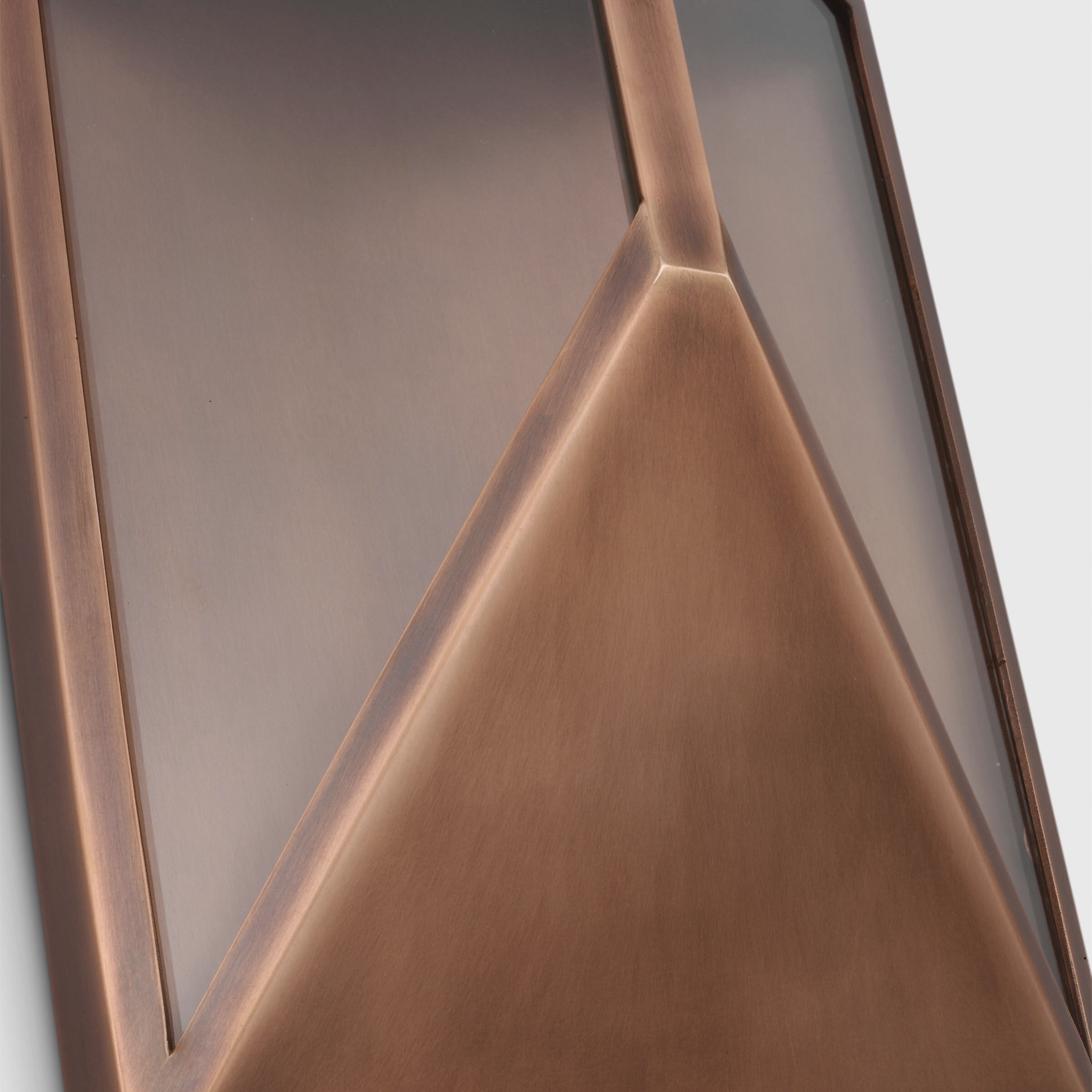 Kelly by Kelly Wearstler Punto LED 10.3 inch Natural Copper Outdoor Wall Lantern