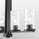 Steinway 4 Light 31 inch Matte Black Linear Pendant Ceiling Light