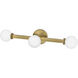 Audrey LED 26 inch Heritage Brass Bath Light Wall Light