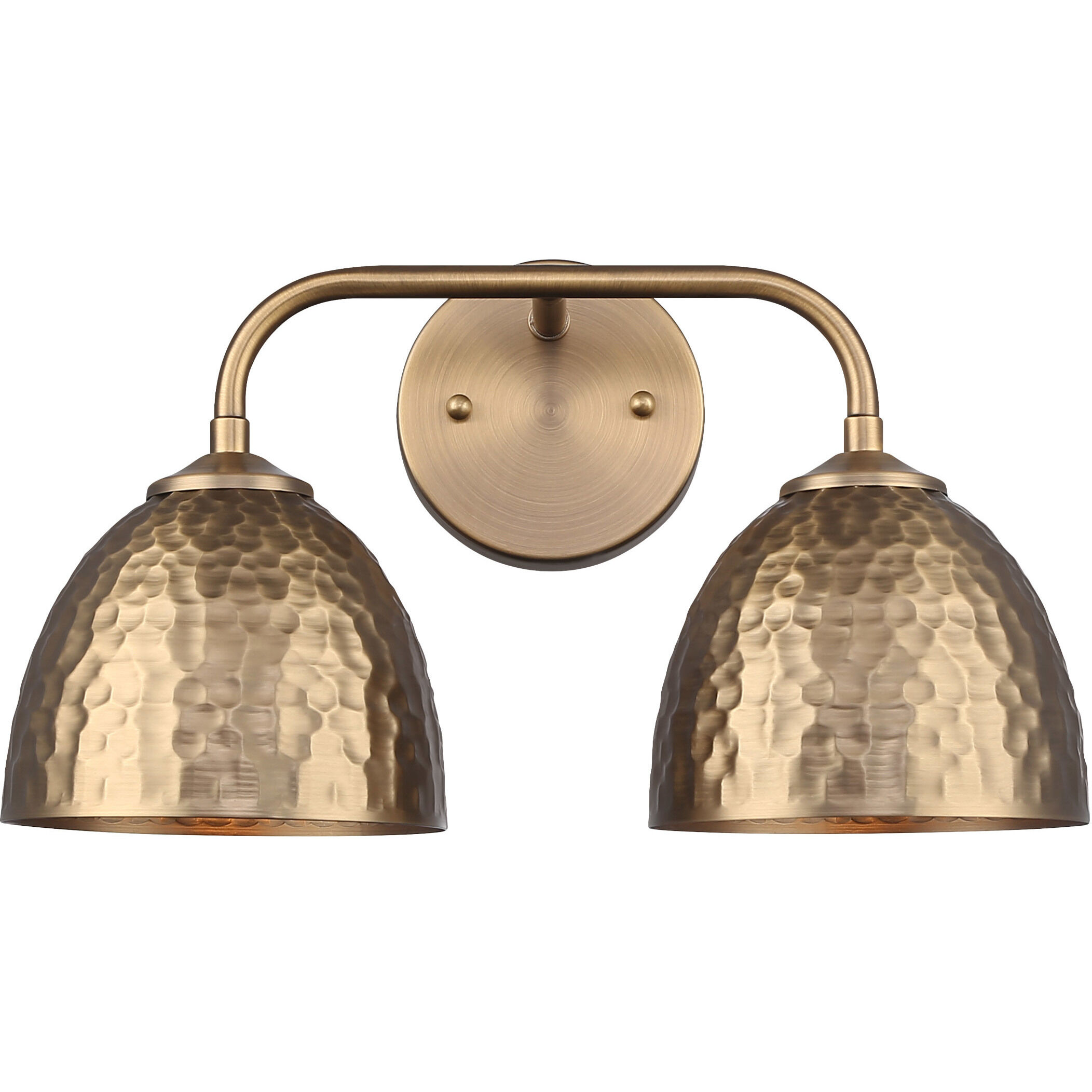 Shepard Vanity Wall Light in Modern Brass