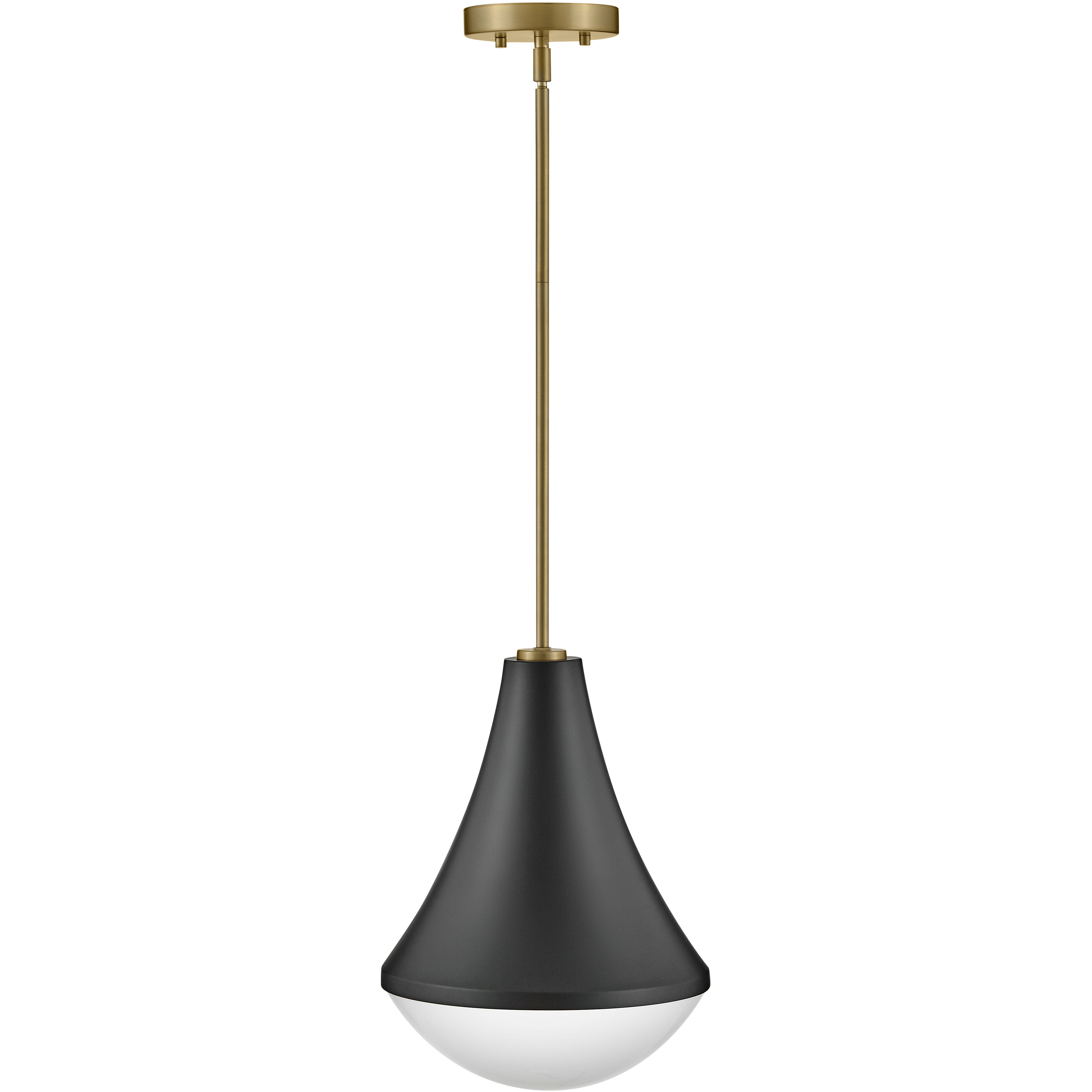 Haddie LED 11 inch Black Pendant Ceiling Light