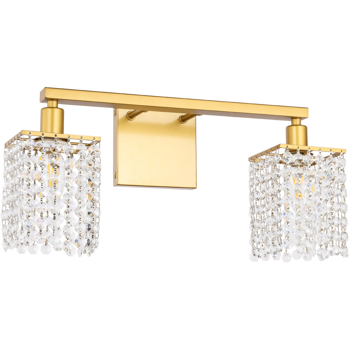 Phineas 2 Light 18 inch Brass Wall sconce Wall Light