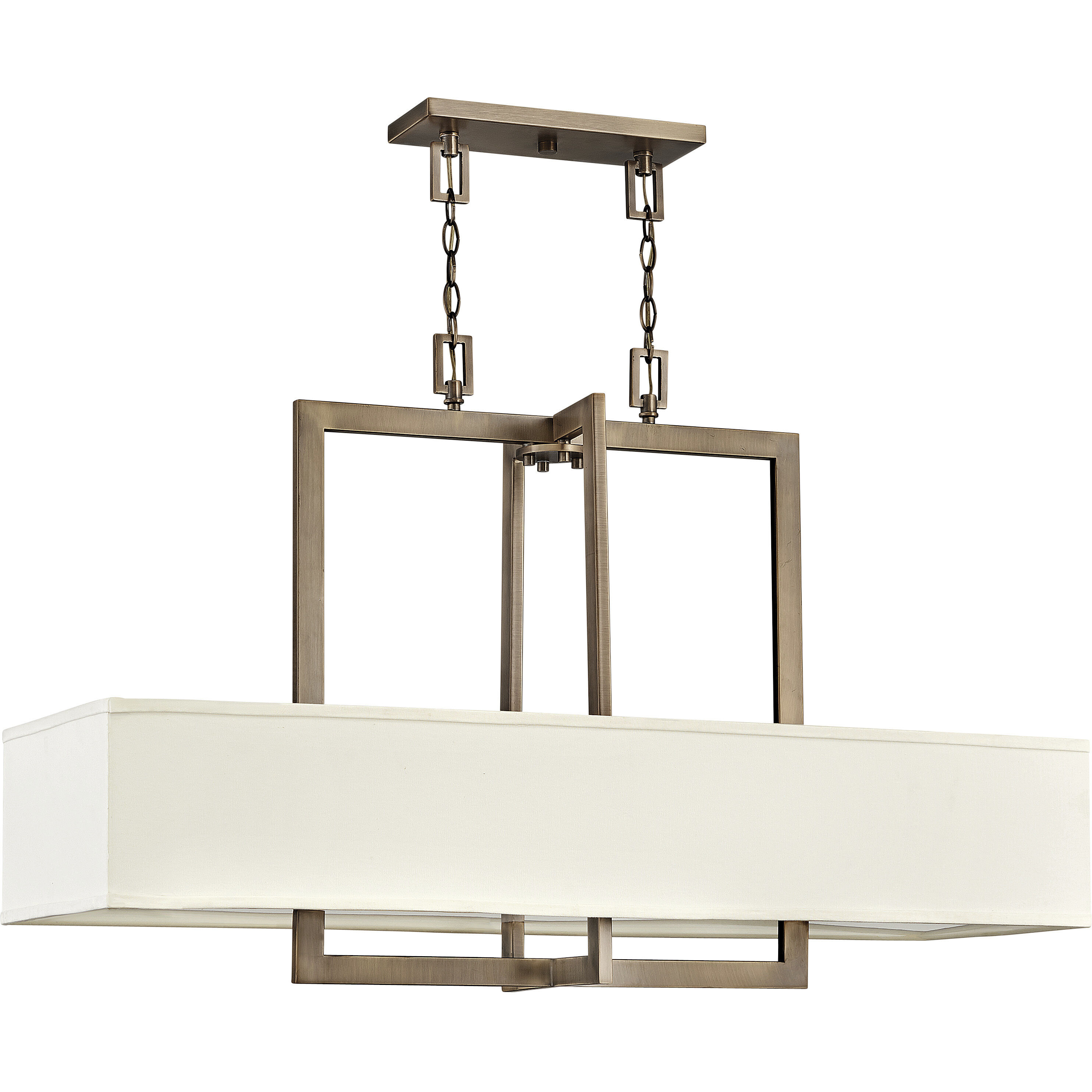 Hinkley 3218BR Hampton LED 42 inch Brushed Bronze Indoor Linear