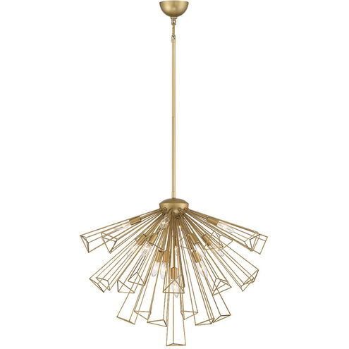 Dendelio 13 Light 30 inch Gold Chandelier Ceiling Light