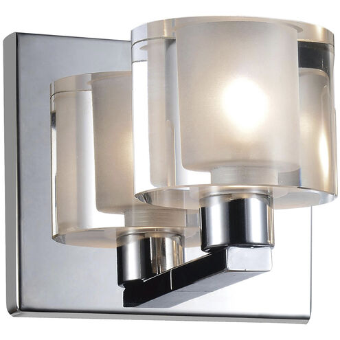 Tina 1 Light 5 inch Chrome Wall Light