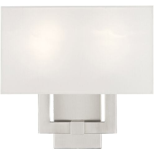 Hollborn 2 Light 13 inch Brushed Nickel ADA Wall Sconce Wall Light
