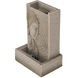 Florence 18 inch Blue/Cream Garden Stool