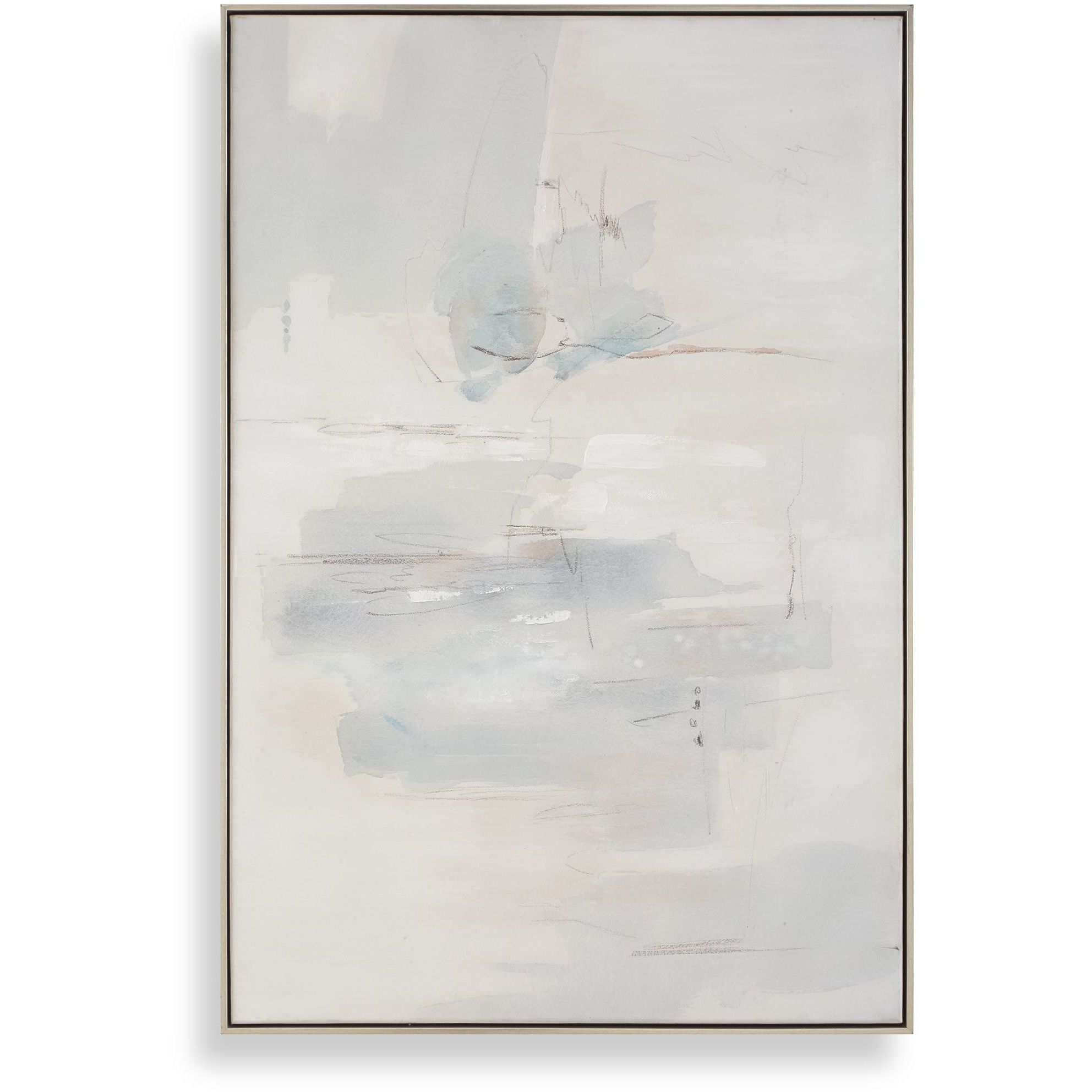 One And Only 55 X 37 inch Hand Painted Abstract Art