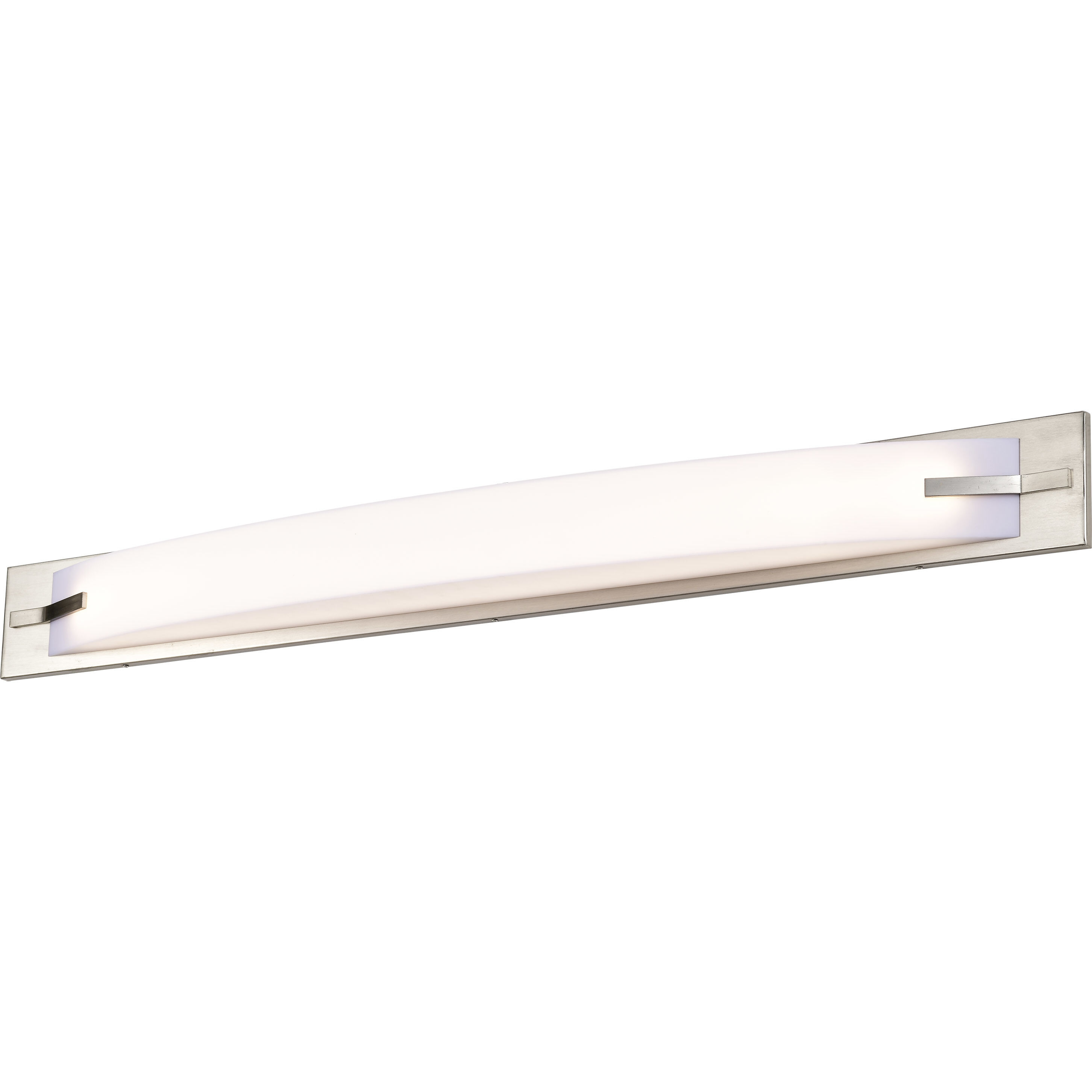 Bow LED 43 inch Brushed Nickel Vanity Light Wall Light