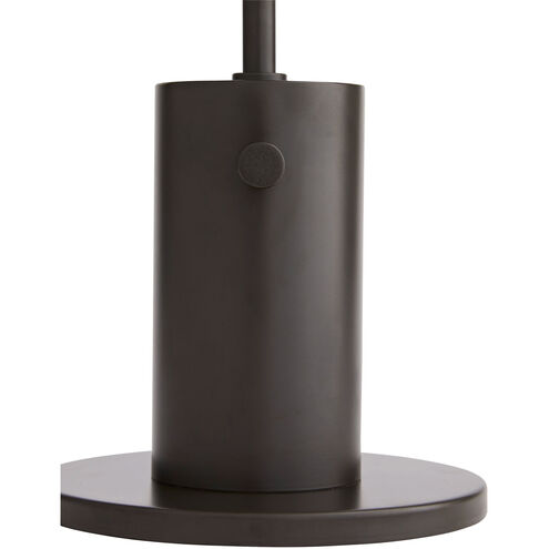 Bend 18 inch 60.00 watt Blackened Steel Table Lamp Portable Light