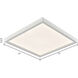 Titan Integrated LED White Down Light