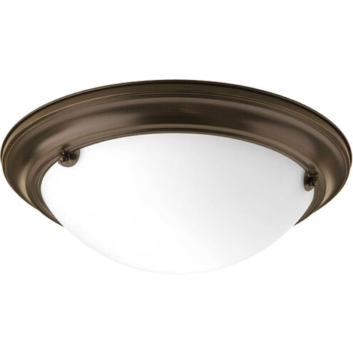 Tucker 2 Light 15.25 inch Antique Bronze Flush Mount Ceiling Light