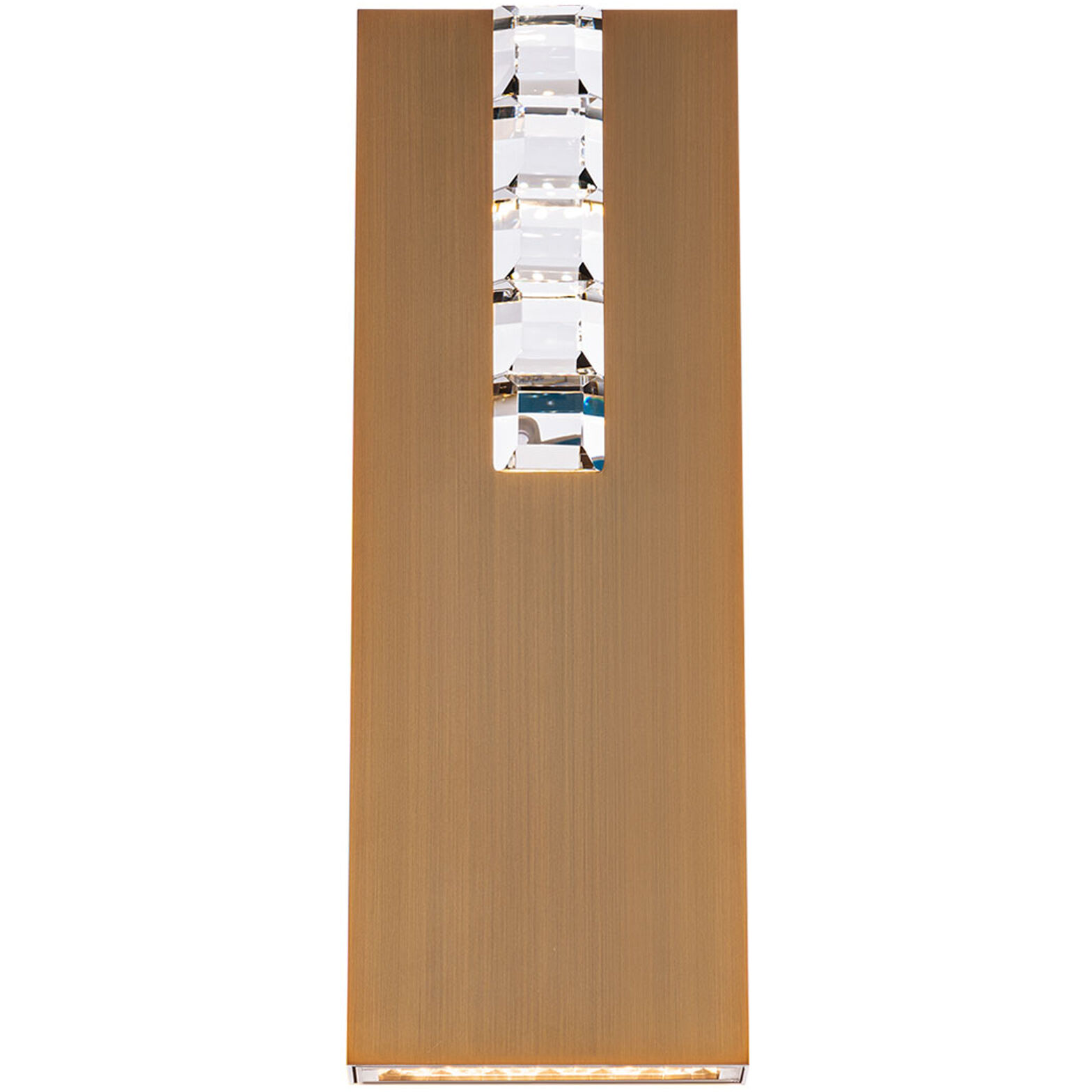 Helios LED 2.5 inch Aged Brass ADA Wall Sconce Wall Light, Beyond