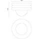 Alora Mood Harvey 1 Light 12 inch Pearl White Semi-Flush Mount Ceiling Light