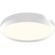 Skylight 14 inch Matte White Flush Mount Ceiling Light