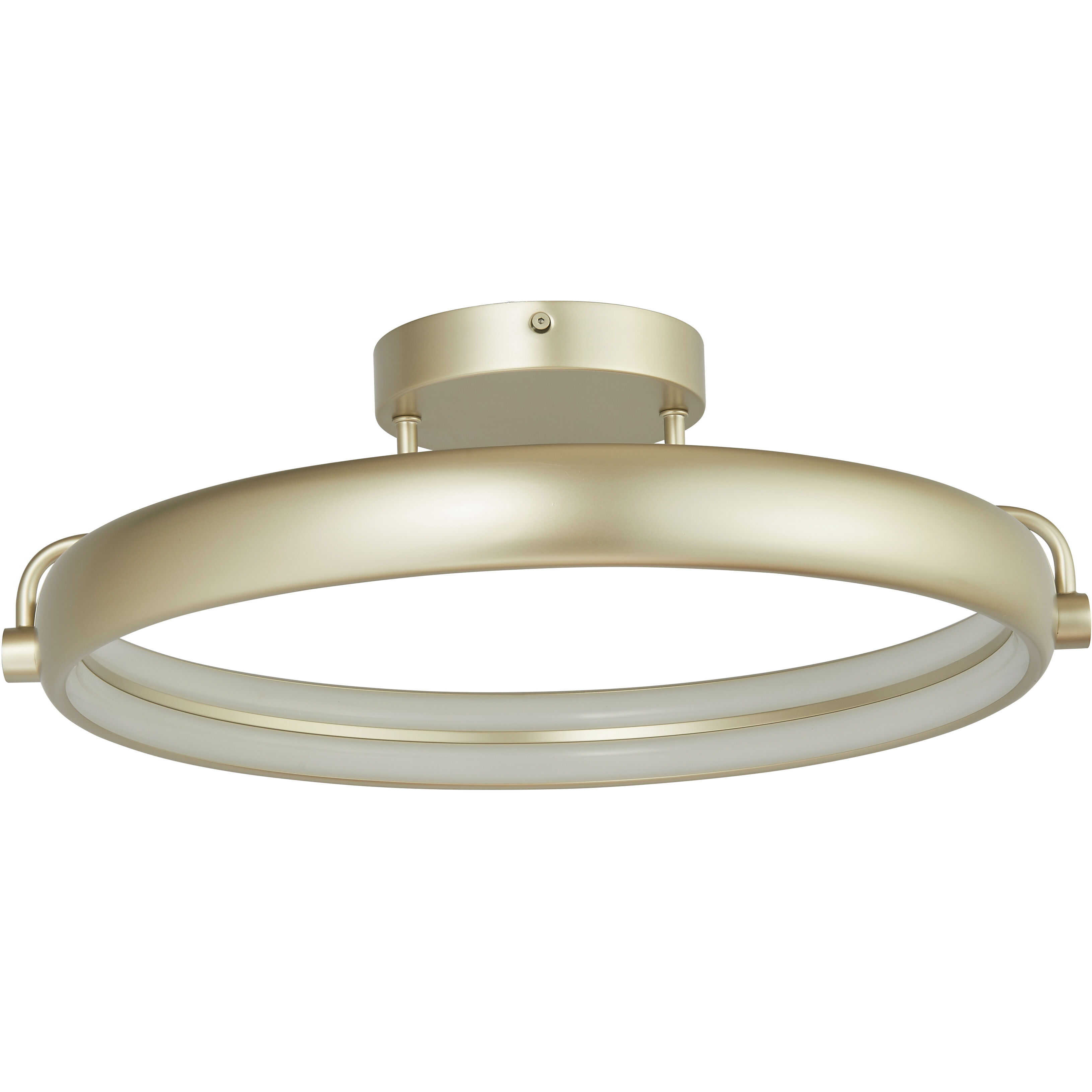 Rave LED 18 inch Titanium Silver Flush Mount Ceiling Light