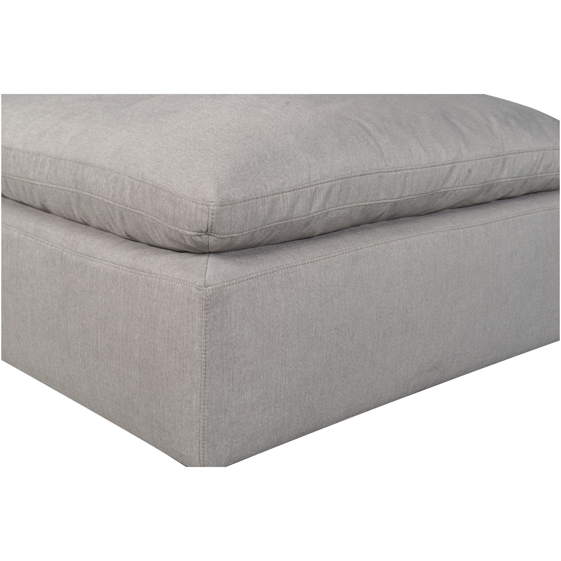 Terra Condo 19 inch Grey Ottoman