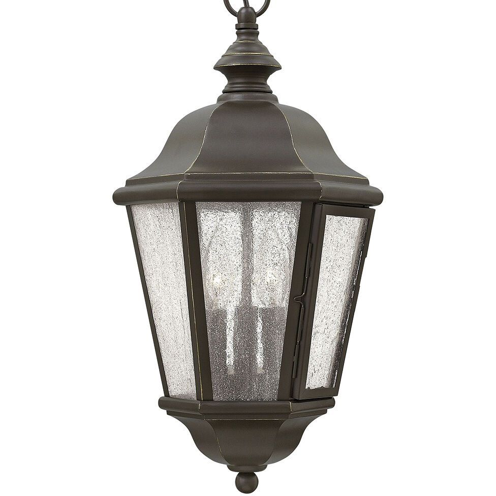 Estate Series Edgewater LED 10 inch Oil Rubbed Bronze Outdoor Hanging Lantern