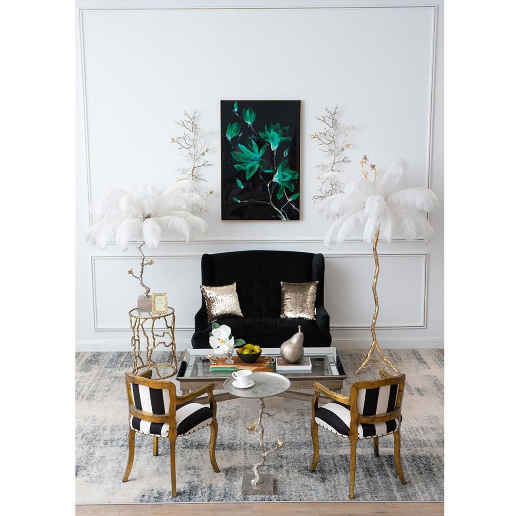 Atelier Branch Silver and Gold Wall Décor