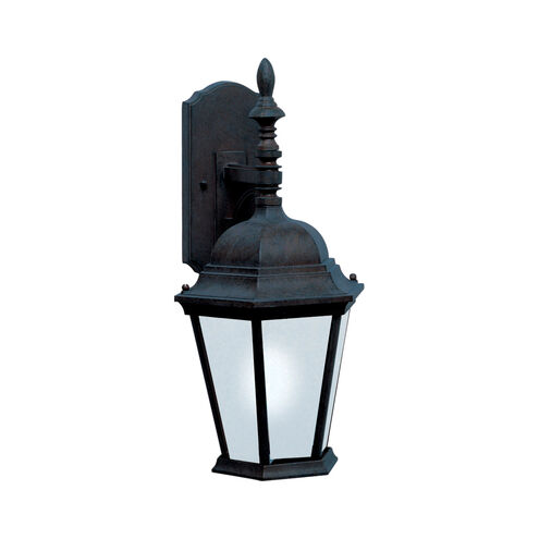 Westlake LED E26 LED 19 inch Black Outdoor Wall Mount