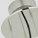 Ray Booth Elias LED 9 inch Polished Nickel Floating Pendant Ceiling Light