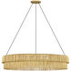 Kelly Wearstler Differo LED 33.75 inch Gild Layered Ring Chandelier Ceiling Light