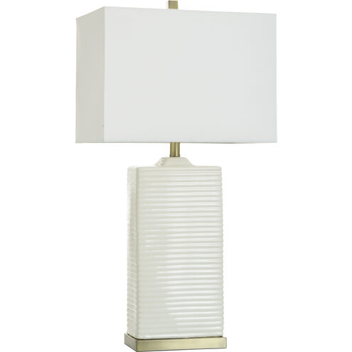 Choi 32.75 inch 100.00 watt Ivory Table Lamp Portable Light