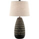 Rupali 29 inch 150.00 watt Black Table Lamp Portable Light