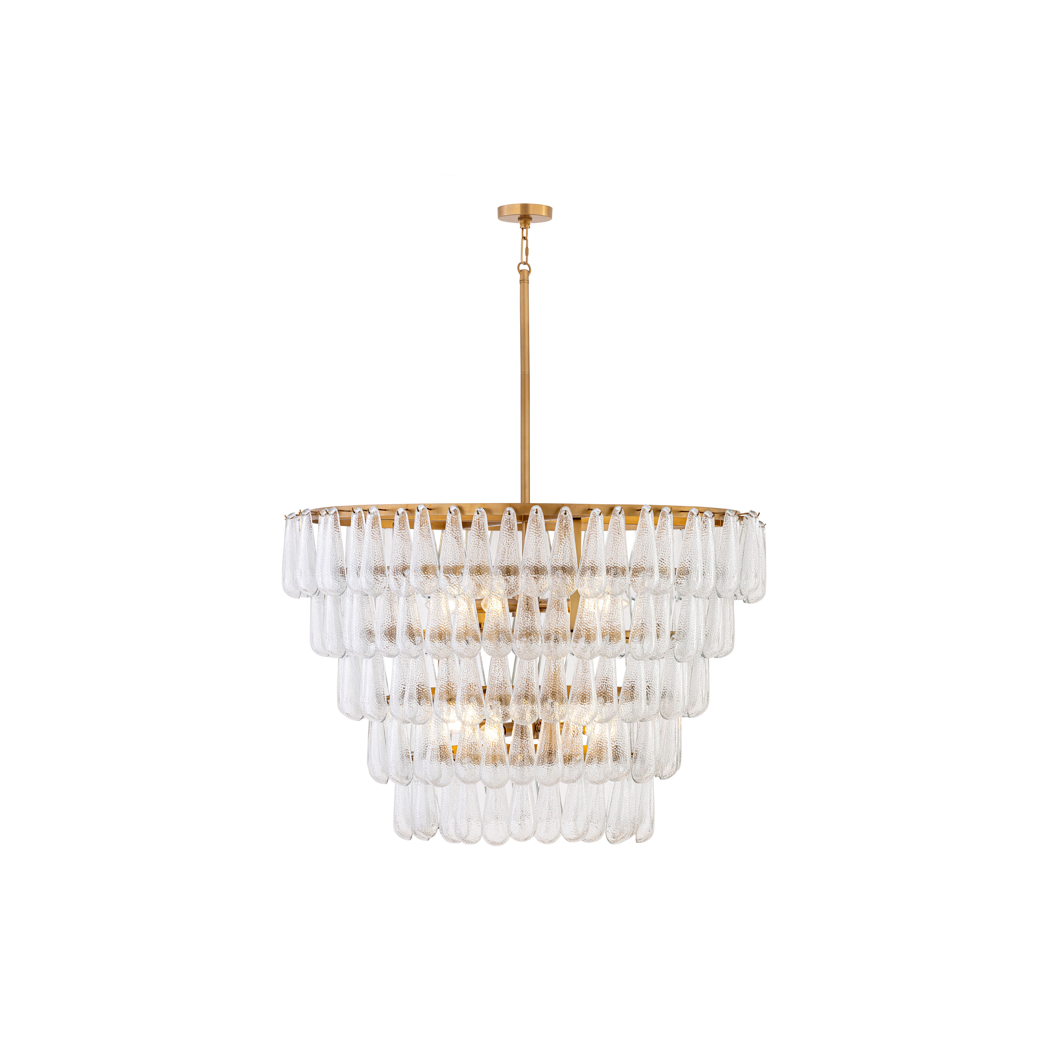 Vionne 8 Light 35 inch Legacy Brass Pendant Ceiling Light