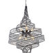 Flow 6 Light 26 inch Steel Pendant Ceiling Light