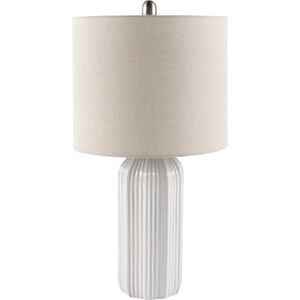 Starlink 24 inch 100 watt Light Grey Table Lamp Portable Light