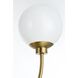 Nyomi 2 Light 30 inch Satin Gold Chandelier Ceiling Light