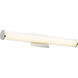 Fort Worth LED 34.5 inch Polished Nickel Bath Vanity Wall Light