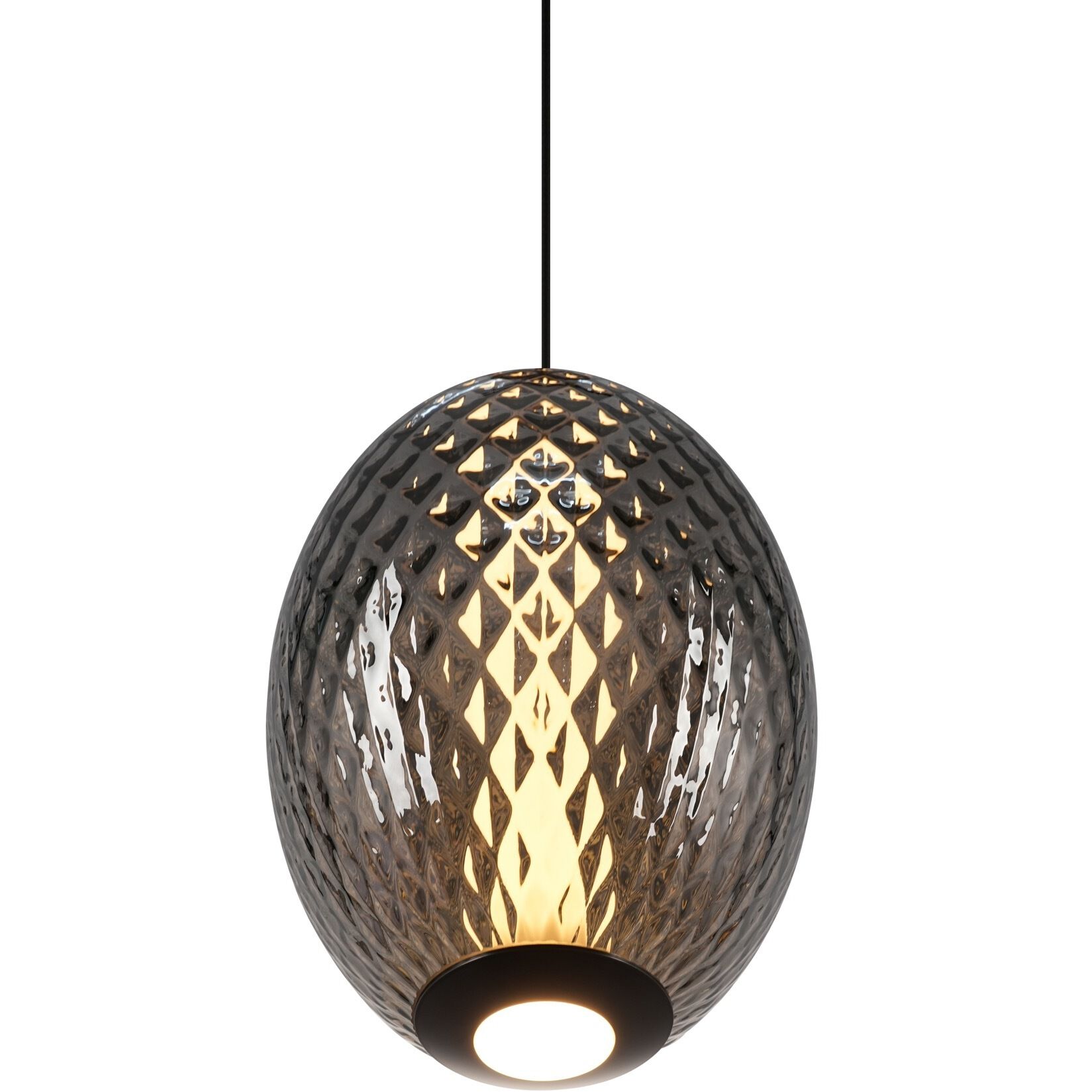 Celeste LED 9.8 inch Gunmetal Pendant Ceiling Light in Smoke Ombre