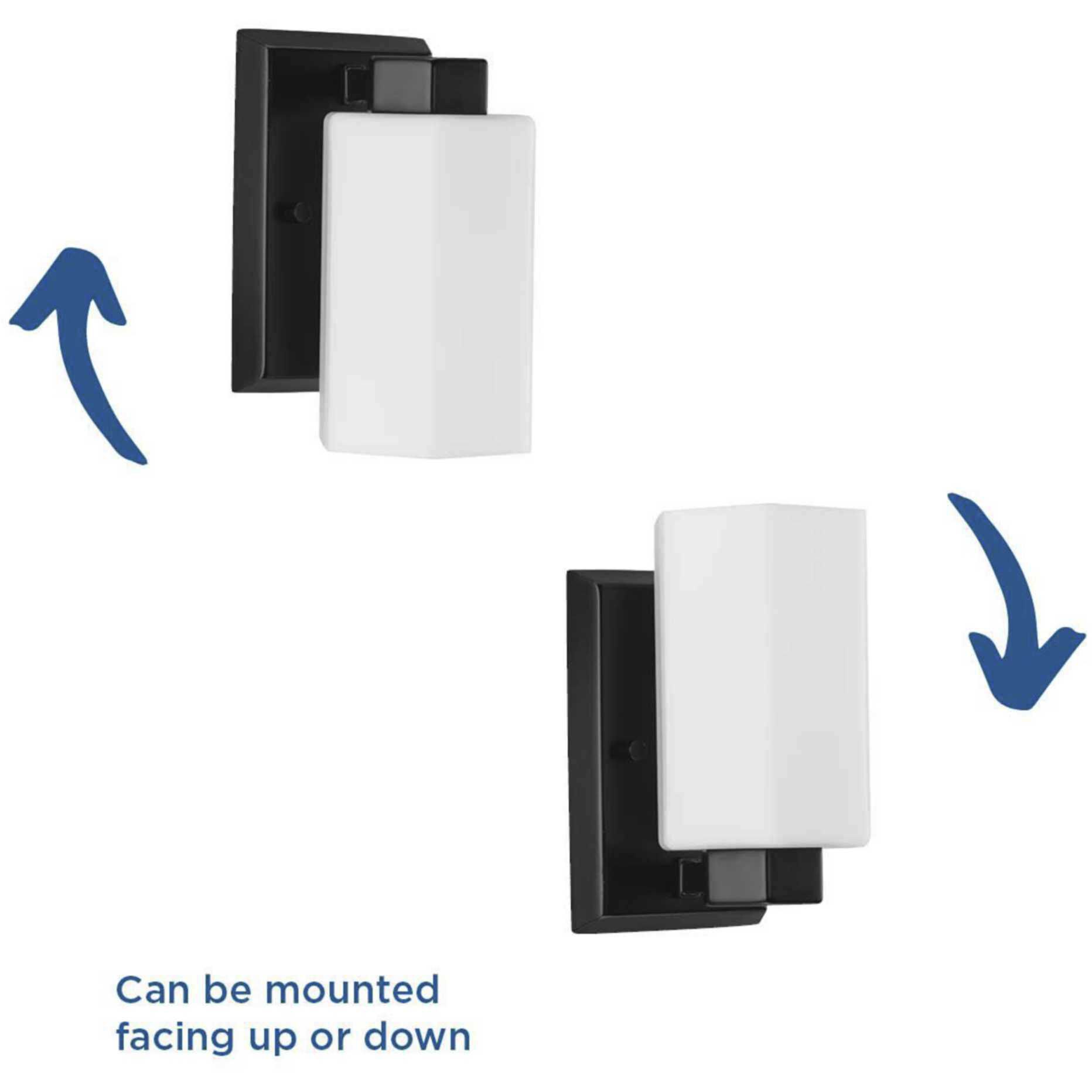 Estrada 1 Light 4.5 inch Matte Black Bathroom Vanity Light Wall Light