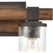 Annenberg 2 Light 15 inch Distressed Black Vanity Light Wall Light