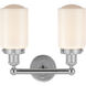 Dover 2 Light 15.5 inch Polished Chrome Bath Vanity Light Wall Light