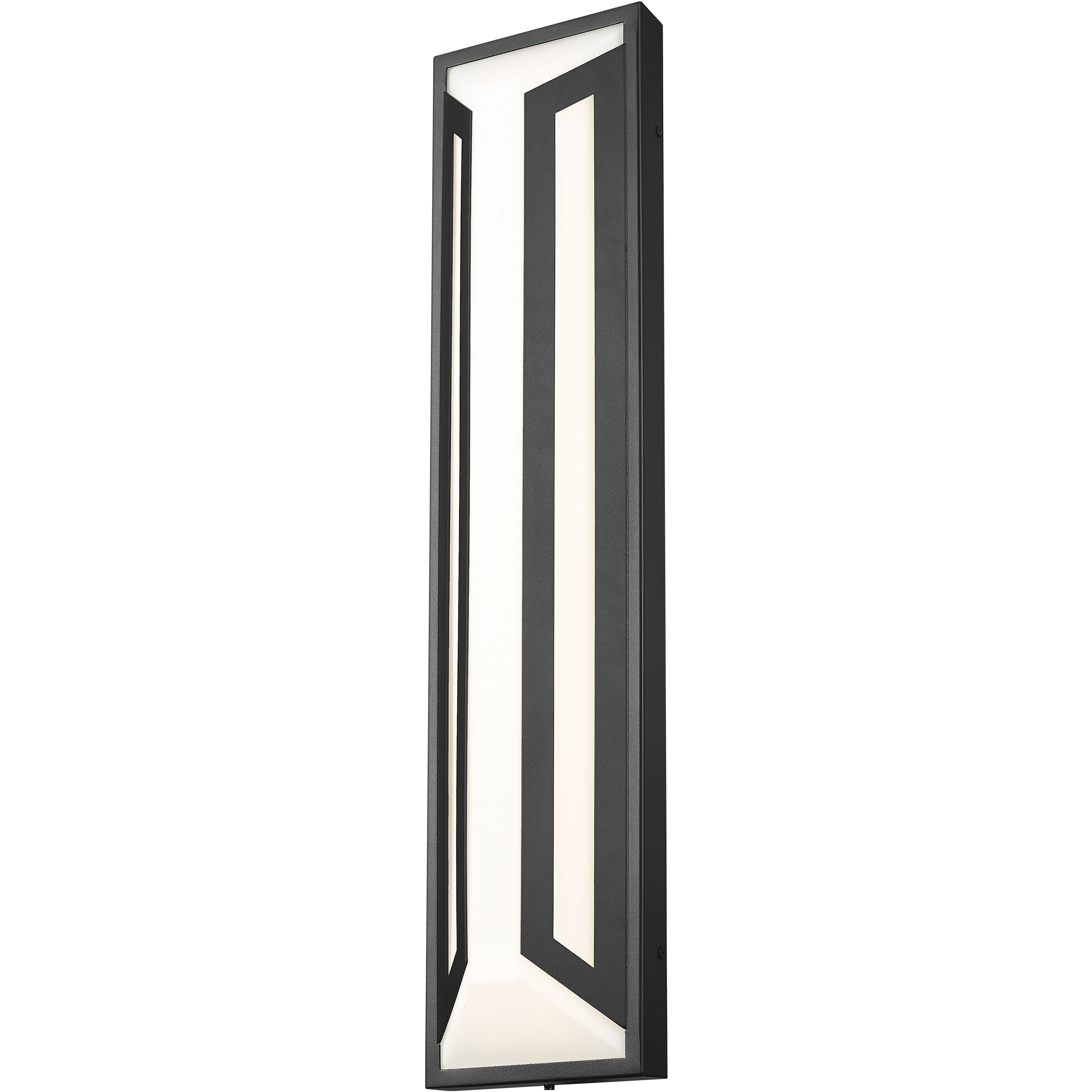 Banff LED 28 inch Sand Black Outdoor Wall Light in Soft Sand Black