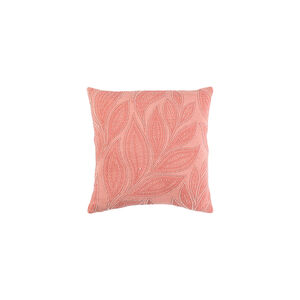Tansy 20 X 20 inch Peach and Rose Throw Pillow
