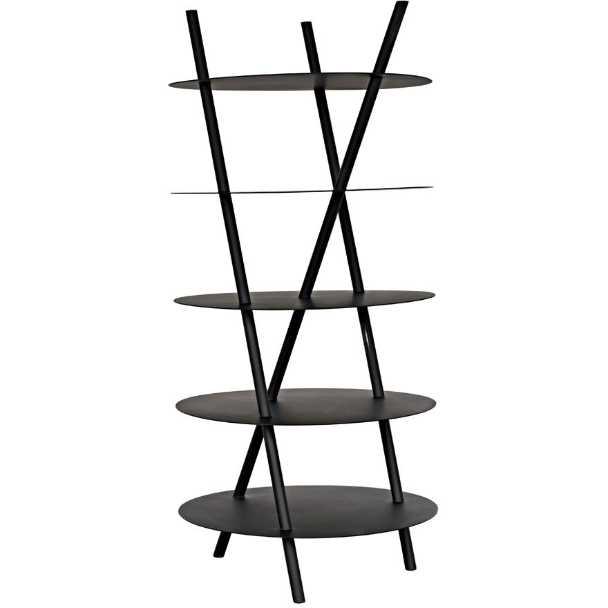 Gautama 64 X 29 X 29 inch Matte Black Shelf