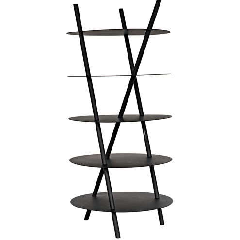 Gautama 64 X 29 X 29 inch Matte Black Shelf
