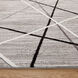 Sesia 114 X 79 inch Light Grey Rug in 6 x 9