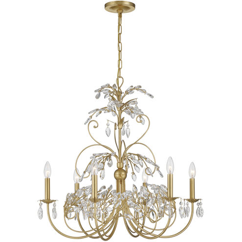 Sadie 6 Light 29 inch Antique Gold Chandelier Ceiling Light