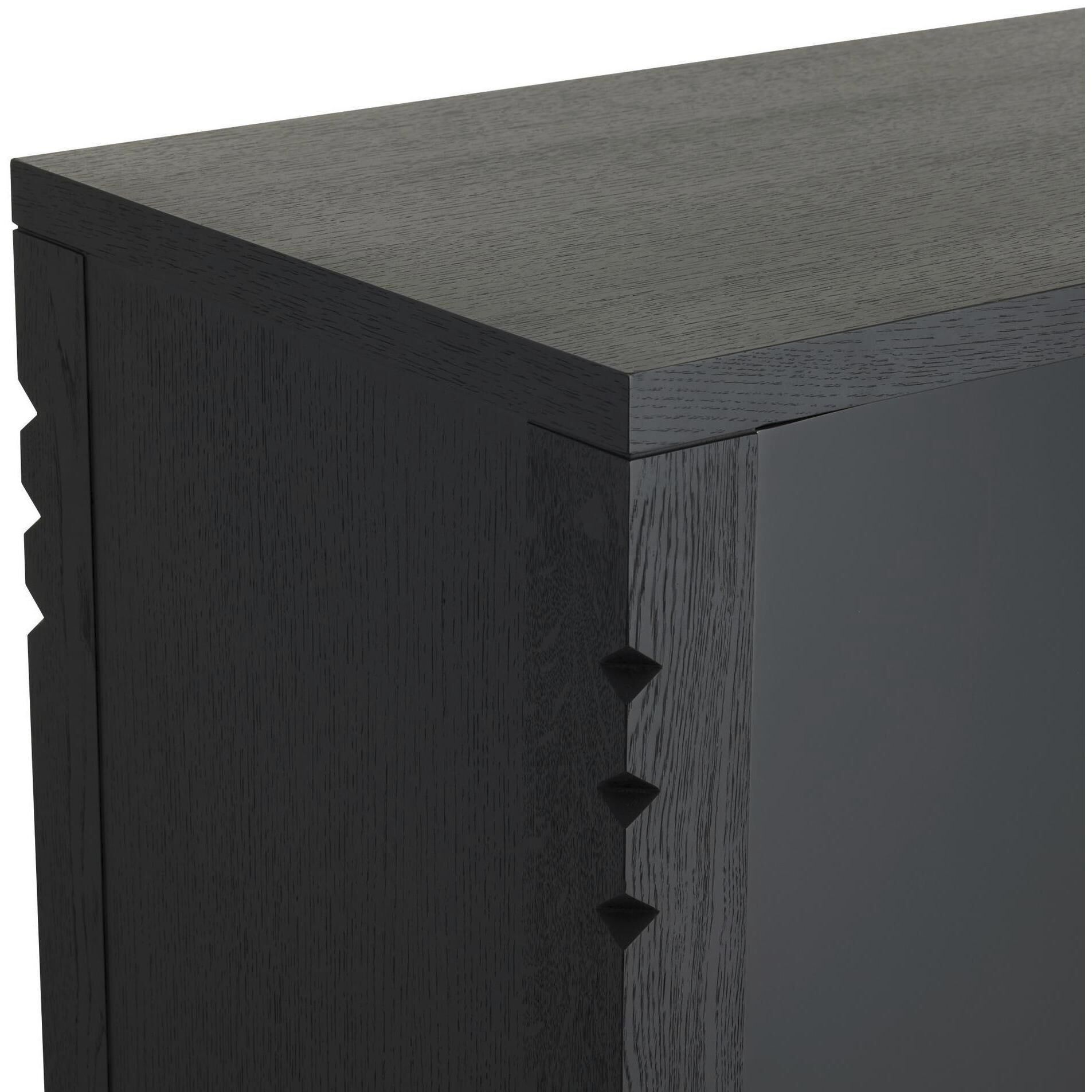 Jericho Black and Ebony Cabinet