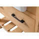 Clement 72 X 22 X 34 inch Natural Wood Bathroom Vanity Cabinet