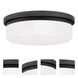 Stratus 3 Light 15.5 inch Bronze Flush Mount Ceiling Light