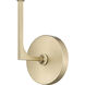 Azara Wall Sconce Wall Light in Vintage Brass