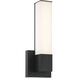 Vantage LED Coal Wall Sconce Wall Light, Square